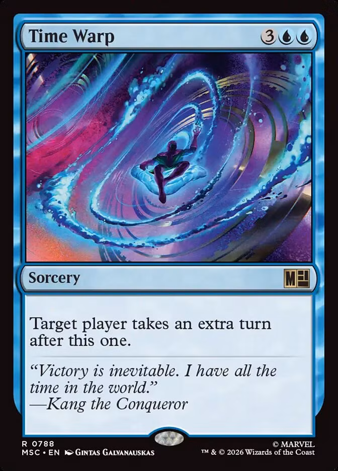Time Warp card