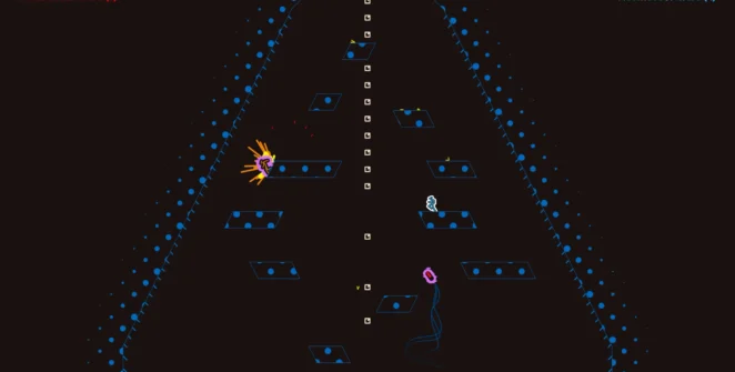 A screenshot from the video game N Plus Infinity Times Two.
