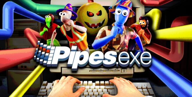 Pipes.exe: jogo cooperativo de terror e QA inspirado em protetores de tela dos anos 90 é anunciado para PC