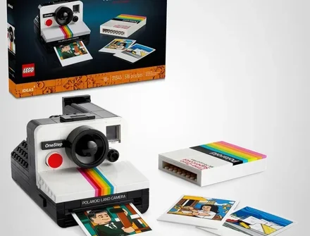 LEGO Ideas Polaroid OneStep SX-70 Building Set for Adult