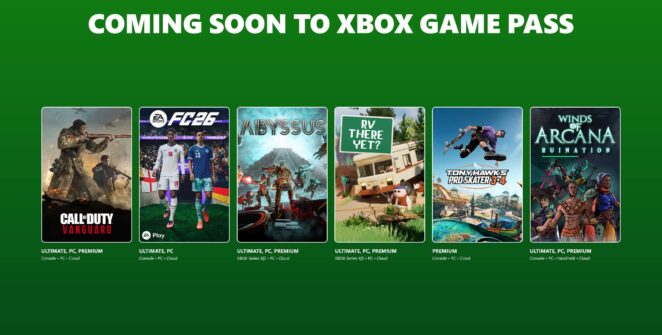 Game Pass recebe EA Sports FC 26, RV There Yet?, Winds of Arcana: Ruination e mais entre junho e julho