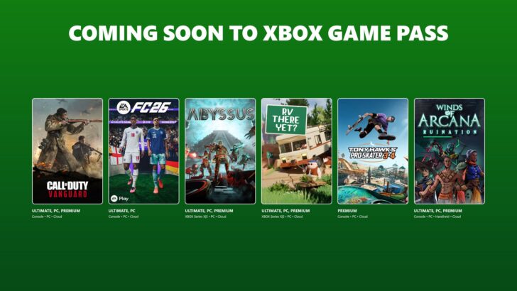Game Pass recebe EA Sports FC 26, RV There Yet?, Winds of Arcana: Ruination e mais entre junho e julho
