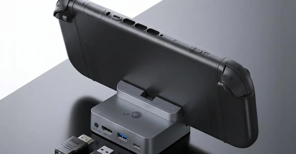GuliKit lança dock portátil para Switch 2 que funciona com ou sem TV e cabe em qualquer bolsa