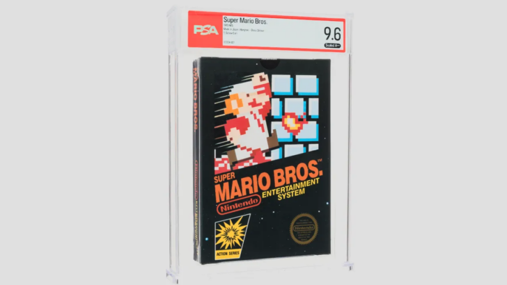 Cópia lacrada de Super Mario Bros. é vendida por US$ 3 milhões e se torna o jogo mais caro da história