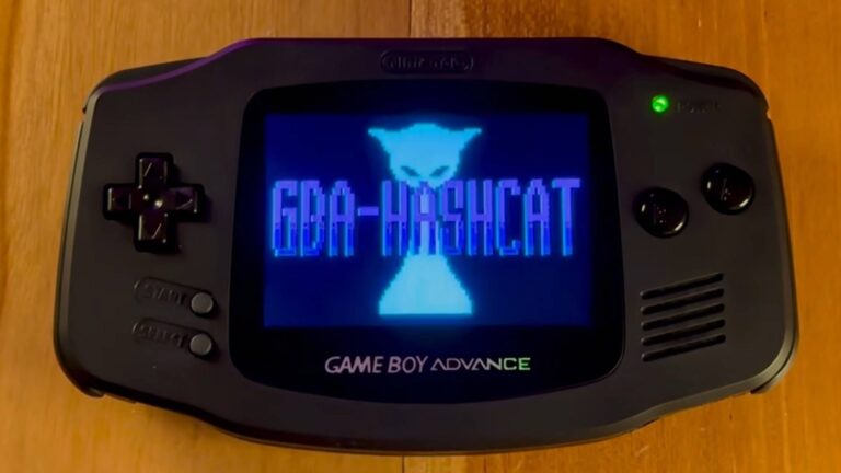 Engenheiro cria Game Boy Advance capaz de quebrar senhas, mas é 30 milhões de vezes mais lento que um PC moderno