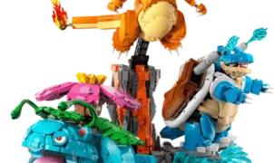Venusaur, Charizard and Blastoise - LEGO Pokemon