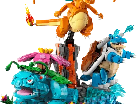 Venusaur, Charizard and Blastoise - LEGO Pokemon