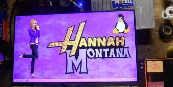 Streamer monta PC gamer movido a mais de 100 pilhas AA e roda benchmark no Hannah Montana Linux