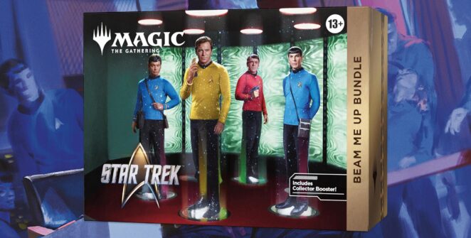 Pacote Beam Me Up de Magic: The Gathering é a forma mais fácil de garantir um Collector Booster de Star Trek