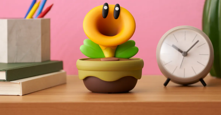 Nintendo reduz preço da Talking Flower, brinquedo falante inspirado em Super Mario Bros. Wonder