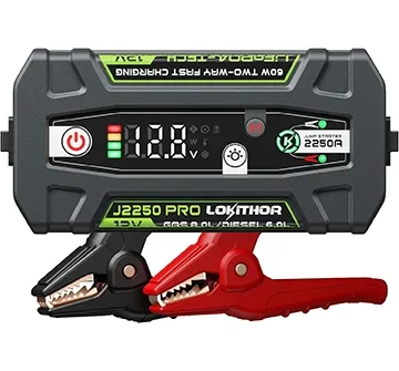 LOKITHOR J2250 PRO 2,250A LiFePO4 Cordless Car Jump Starter