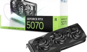 PNY NVIDIA GeForce RTX 5070 OC Triple Fan Graphics Card (12GB GDDR7)