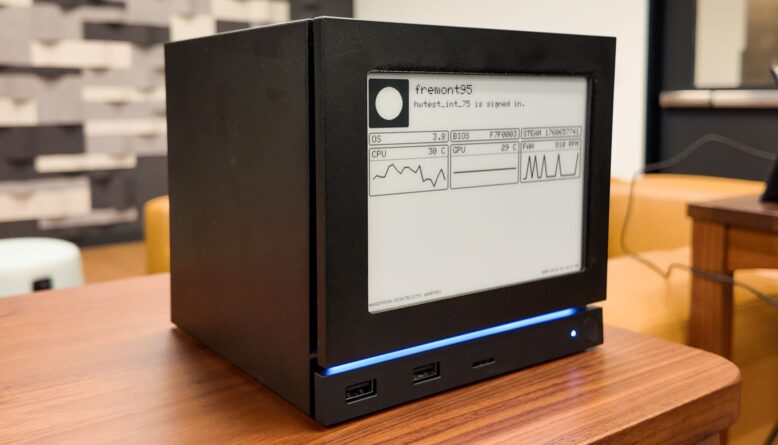 E-Ink faceplates para o Steam Machine estão chegando, mas não pela Valve