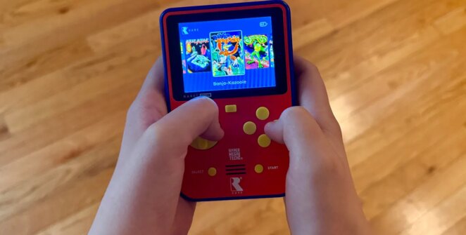 HyperMegaTech Super Pocket Rare Edition: portátil com 14 jogos clássicos da Rare e suporte a cartuchos Evercade