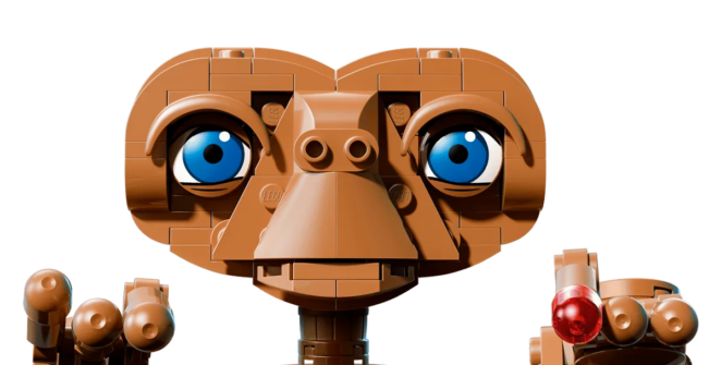 LEGO lança figura de E.T. em tamanho real de quase um quarto da altura do personagem