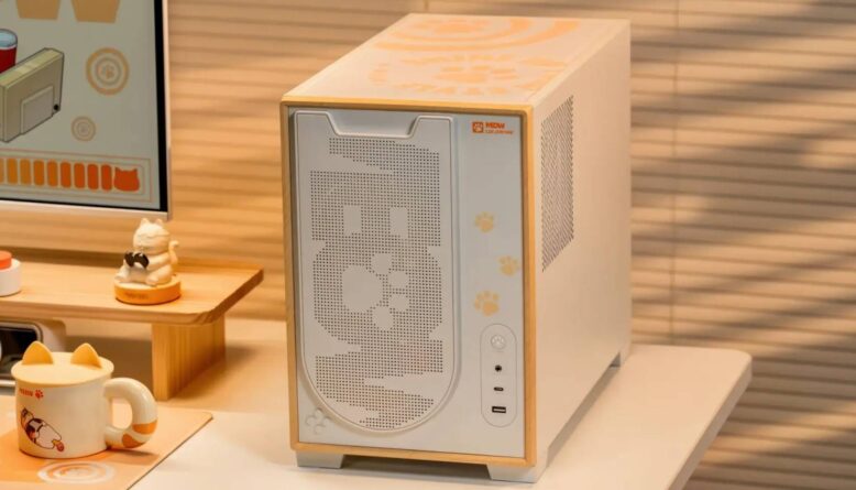 Gabinete da Colorfire com botão liga/desliga em formato de patinha de gato é a nova sensação dos PCs temáticos