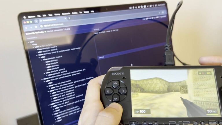 Modder faz Counter-Strike rodar a 60 FPS no PSP de 22 anos com motor gráfico próprio