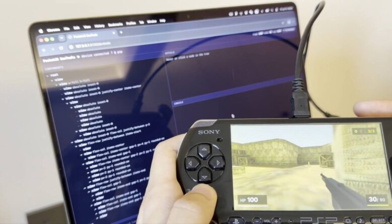 Modder faz Counter-Strike rodar a 60 FPS no PSP de 22 anos com motor gráfico próprio