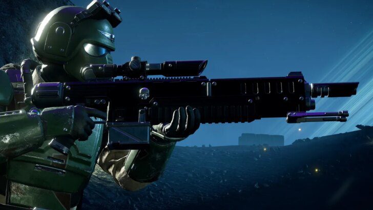 Helldivers 2 e Warhammer 40,000: crossover Castellan’s Creed revela armas, armaduras e data de lançamento