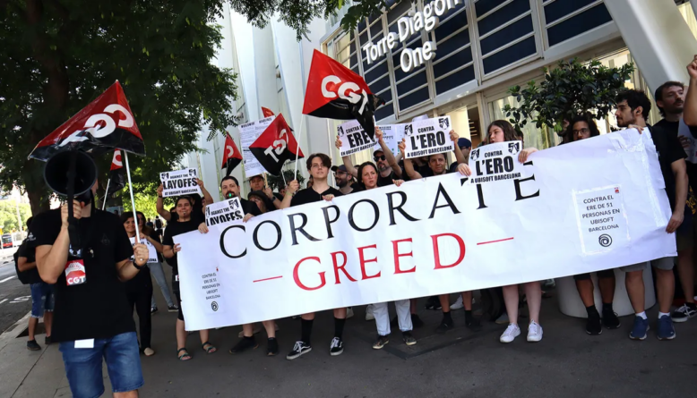 Funcionários da Ubisoft Barcelona protestam contra demissões em massa e oferta de indenização abaixo de qualquer padrão razoável