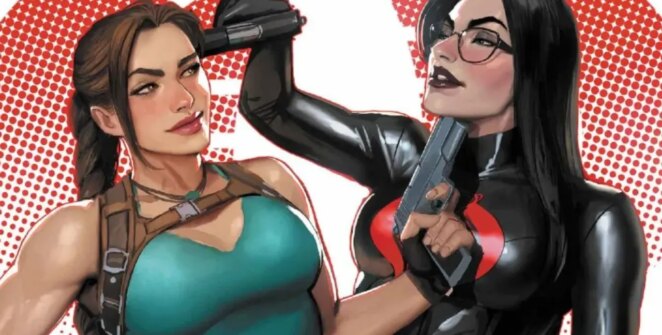 Lara Croft invade G.I. Joe em crossover de quadrinhos previsto para outubro de 2026