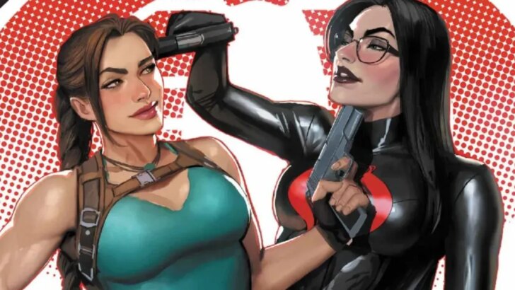 Lara Croft invade G.I. Joe em crossover de quadrinhos previsto para outubro de 2026