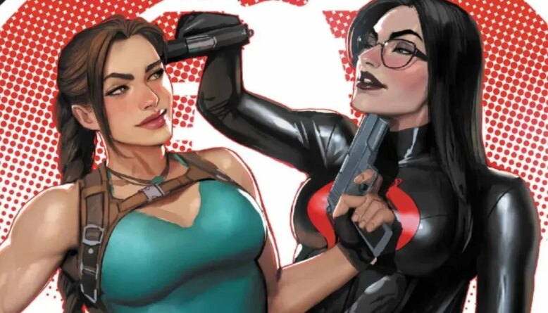 Lara Croft invade G.I. Joe em crossover de quadrinhos previsto para outubro de 2026