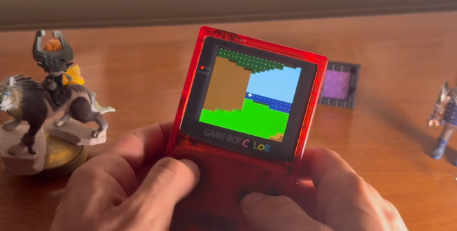 YouTuber consegue rodar Minecraft em um Game Boy Color original, e o resultado é surpreendentemente jogável