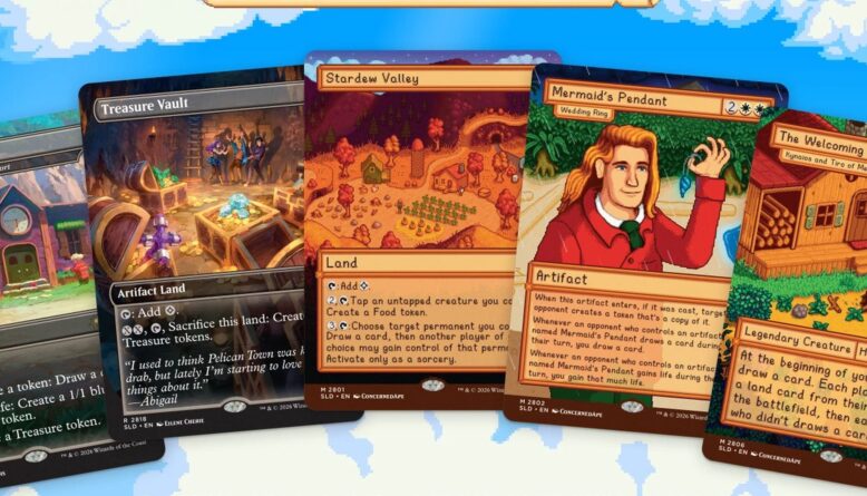 Stardew Valley invade Magic: The Gathering e fãs rejeitam arte de personagens