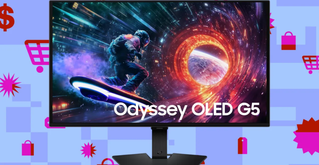 Monitor gamer QD-OLED de 27 polegadas da Samsung chega a US$ 299,99 na Amazon