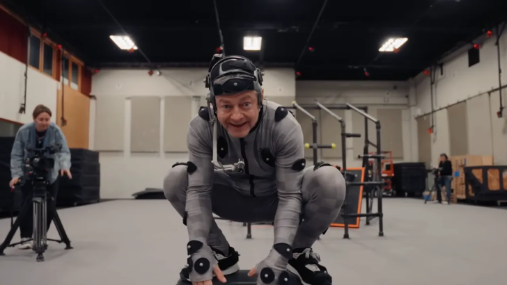 Andy Serkis volta a interpretar Gollum em vídeo dos bastidores de The Hunt for Gollum; filme estreia em 2027