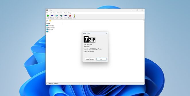 7-Zip precisa de atualização manual urgente para corrigir falha grave de segurança