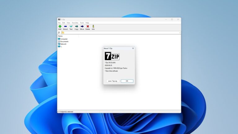 7-Zip precisa de atualização manual urgente para corrigir falha grave de segurança