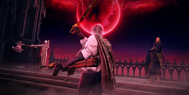 A screenshot from the video game The Duskbloods.