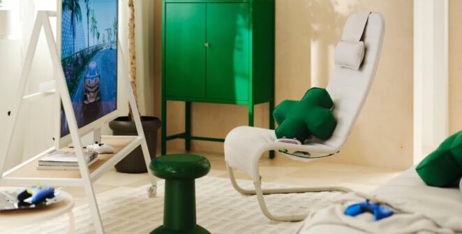 Ikea lança linha de móveis gamer com Xbox e inclui banco inspirado no thumbstick