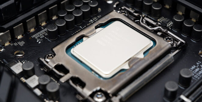 Intel Core i5 13400F CPU in a motherboard socket