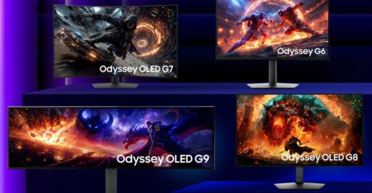 Samsung eleva a aposta com monitor Odyssey de 1.100Hz e novos modelos OLED
