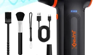 JUFINX 150,000RPM Cordless Electric Air Duster