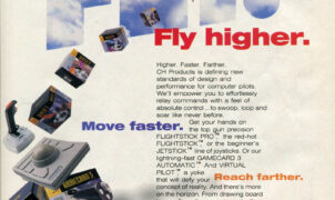 CH Products FlightStick Pro ad from PC Gamer magazine