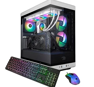 iBUYPOWER Y40 AMD Ryzen 9 9900X Radeon RX 9070 XT Gaming PC (32GB/1TB)
