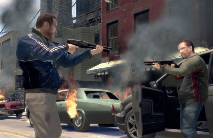 Antes do GTA Online, o multiplayer de GTA 4 já era uma bagunça gloriosa no mundo aberto