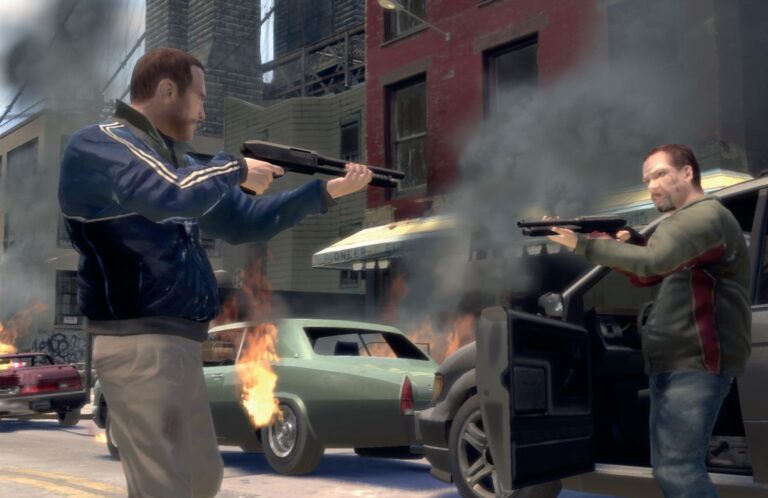 Antes do GTA Online, o multiplayer de GTA 4 já era uma bagunça gloriosa no mundo aberto