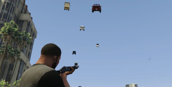Mod de GTA 5 transforma armas em canhões de carros e gera caos total em Los Santos