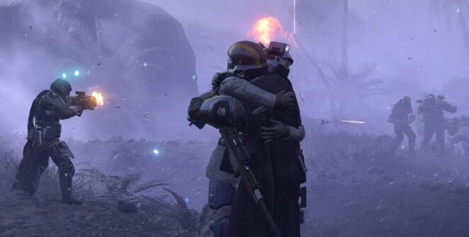 Helldivers 2 agora permite abraçar os soldados da SEAF, mas cuidado com os Crushers por perto