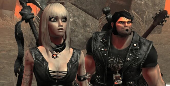 Brutal Legend fica gratuito por 666 minutos em homenagem a Tim Curry