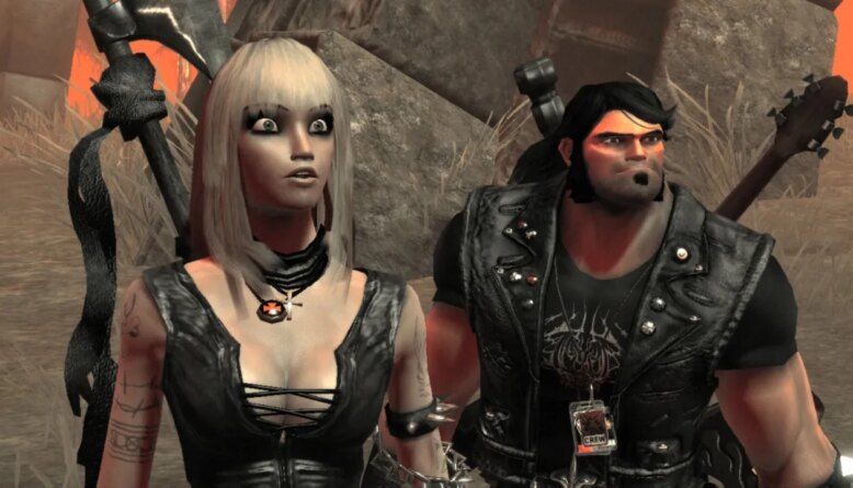 Brutal Legend fica gratuito por 666 minutos em homenagem a Tim Curry