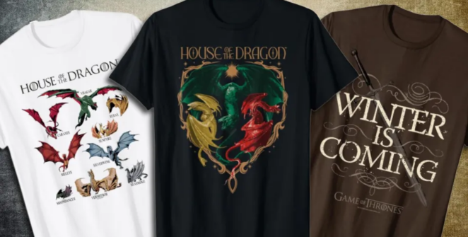 Camisetas de House of the Dragon entram em promoção na Amazon; veja destaques