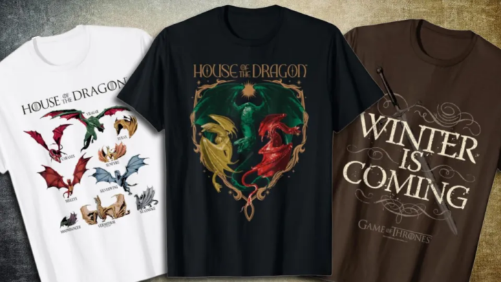 Camisetas de House of the Dragon entram em promoção na Amazon; veja destaques