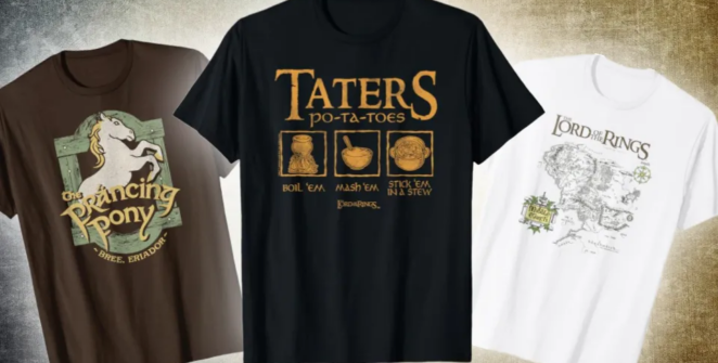 Promoção de camisetas de O Senhor dos Anéis na Amazon neste fim de semana
