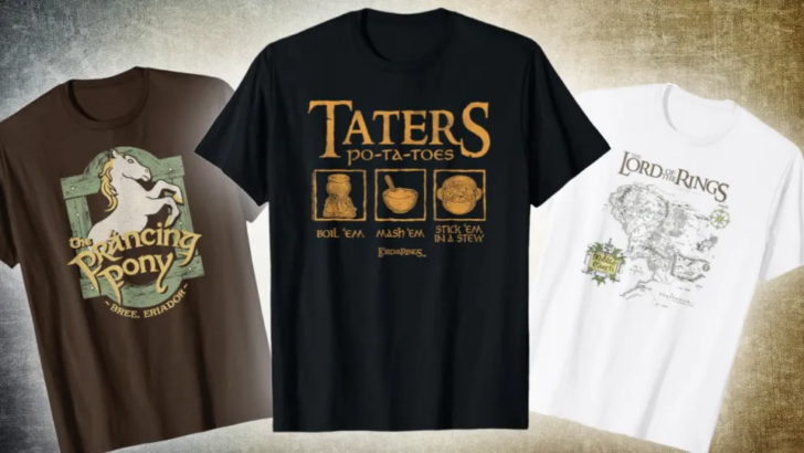 Promoção de camisetas de O Senhor dos Anéis na Amazon neste fim de semana